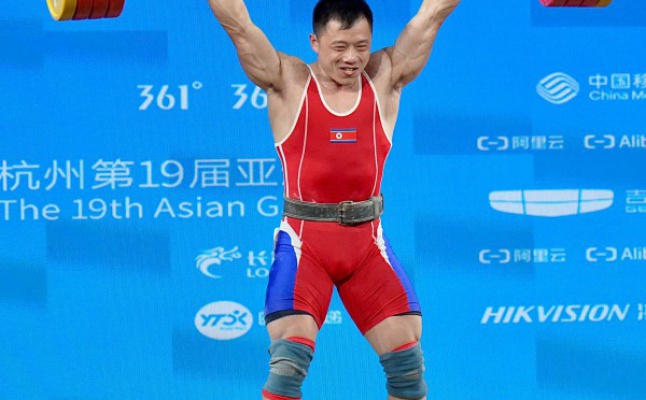 M 81kg Weightlifters Shine Bright, Setting New Standards at Asian Games