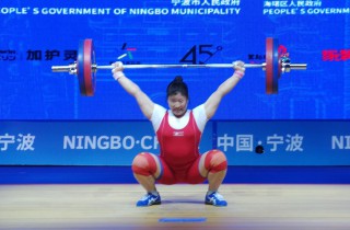 RIM Jong Sim did Twice!! Two New World Records in Women’s 76 ... Image 43