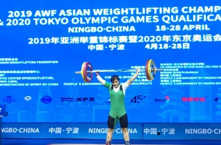 RIM Jong Sim did Twice!! Two New World Records in Women’s 76 ... Image 30