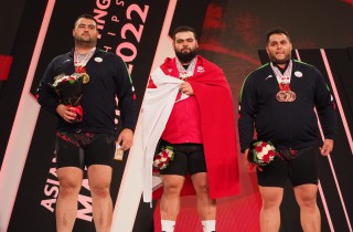 MEN +109kg: Bahrain lifters announced the New Asian Records  ... Image 5