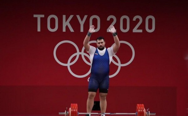 Silver  for Iran in the heavyweight  And the first 2020 Olympic Medal for Syria!