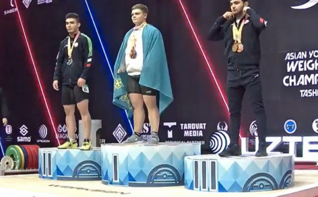 Kazakhstan won 2 Gold in Youth Men 81 kg