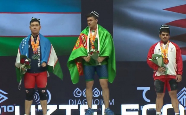 Another Gold for Turkmenistan in Youth Men 89kg