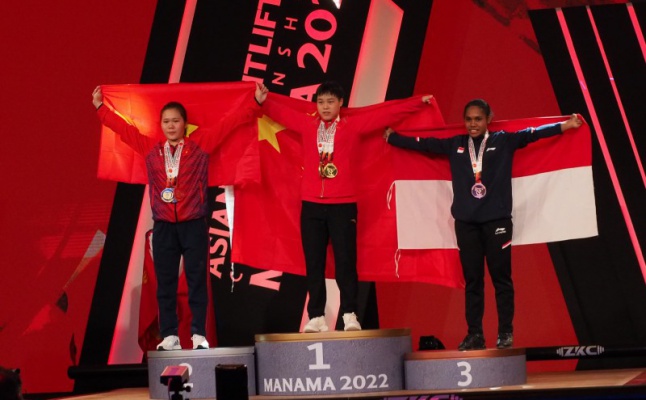 Women 59kg: LONG Xue did great in last attempt for Gold!