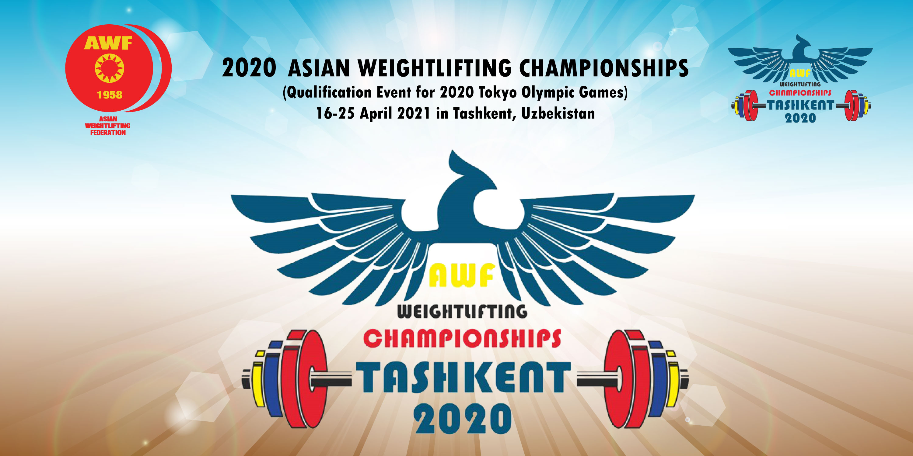 2020 Asian Weightlifting Championships is ready!!