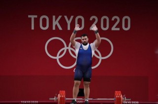 Silver for Iran in the heavyweight And the first 2020 Olympi ... Image 1