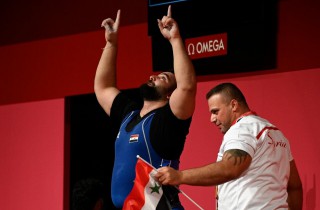 Silver for Iran in the heavyweight And the first 2020 Olympi ... Image 2