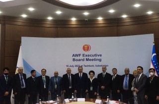 AWF Executive Board and Congress at Tashkent Image 1