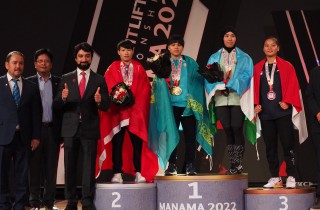 The First Gold for Kazakhstan in Women 55kg Image 2